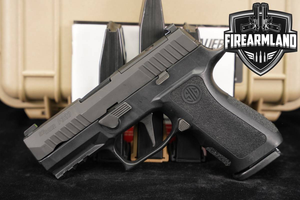 Sig Sauer P320 XCompact X-Series 9mm Optic-Ready P 320 +4 MAGS, CASE