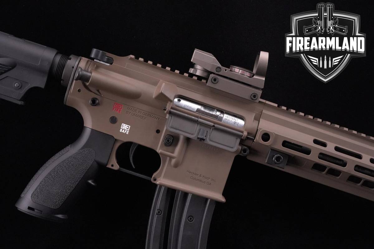 UMAREX H&K-HK HK416D 22LR AR-15 AR15 AR 16" FDE H&K-HK 416-D +ORIG BOX