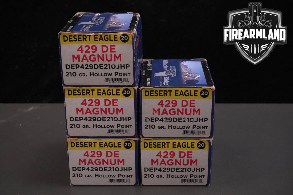 100 ROUNDS! 429 DE Magnum Ammo 492 Mag Ammunition