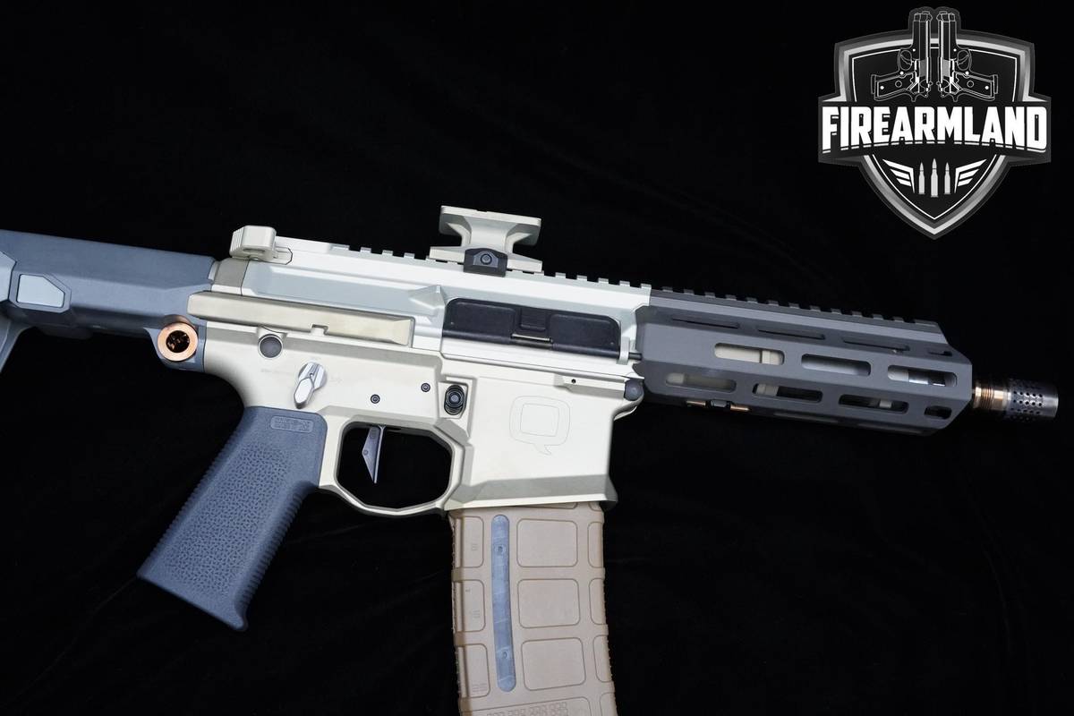 Q Honey Badger SBR 300 Blackout AR-300 AR 7" Q-Honey Badger AR-300-AR 2MAGS