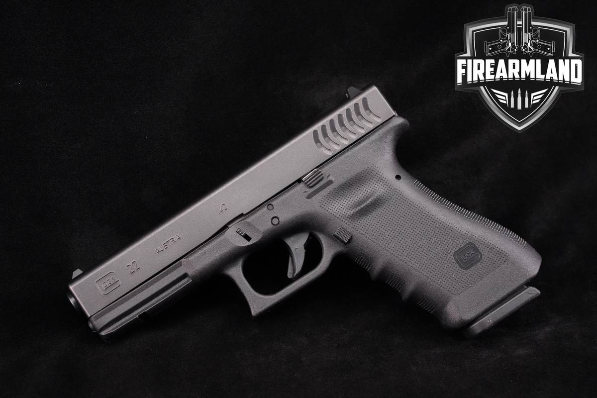 FISH-GILL! Glock G22 Gen 3 RTF2 Slide Serrations 40 S&W +2 MAGS & ORIG CASE