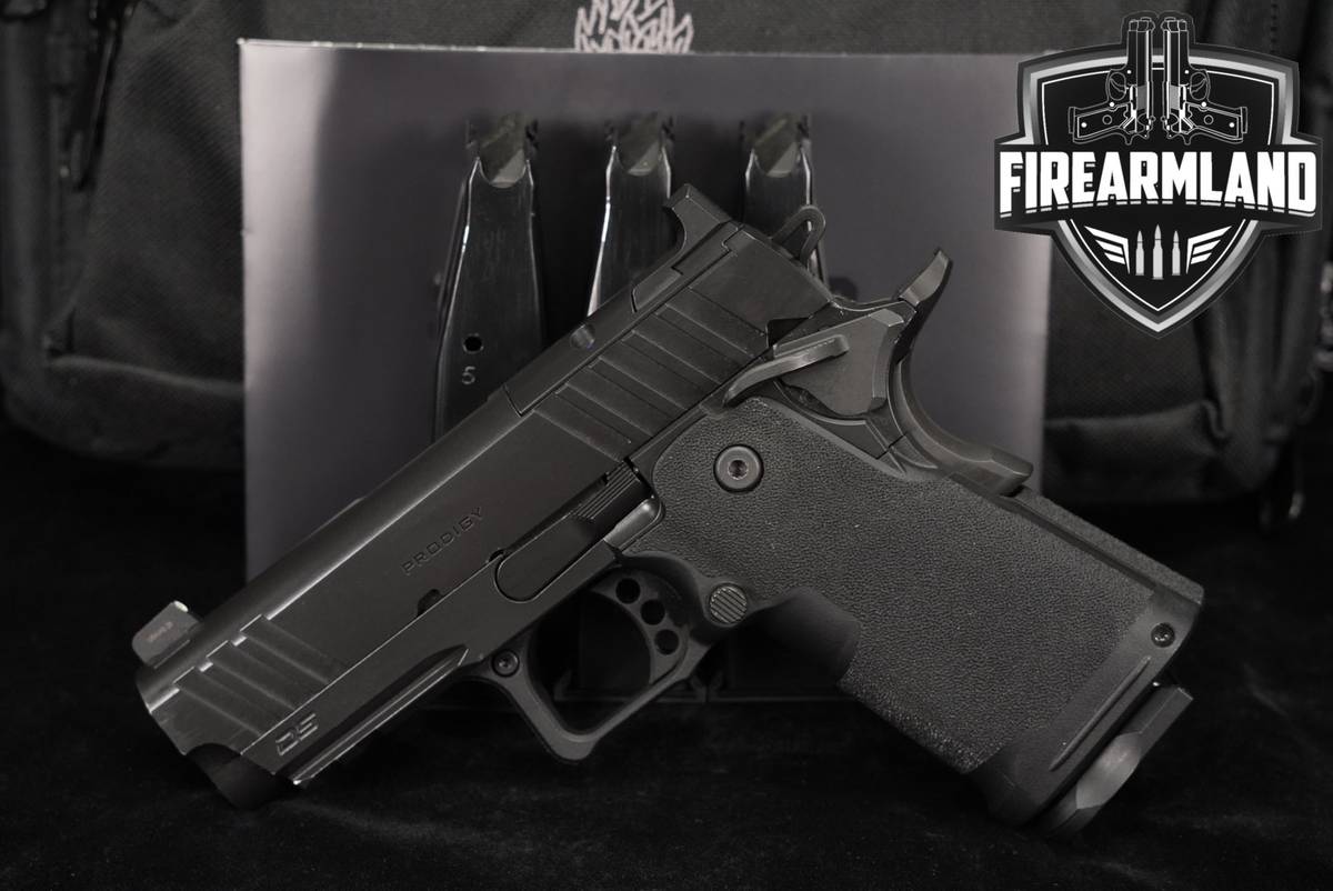 Springfield Armory 1911 DS Prodigy Compact AOS 9mm 2011 3.5" +4 MAGS, CASE