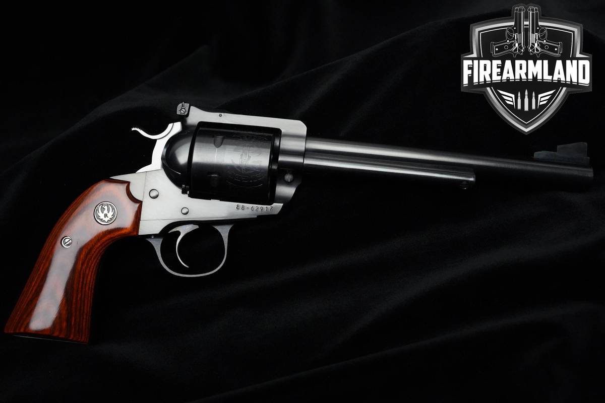 Sturm Ruger New Model Super Blackhawk Bisley 44 Magnum 7.5" Blued ORIG CASE