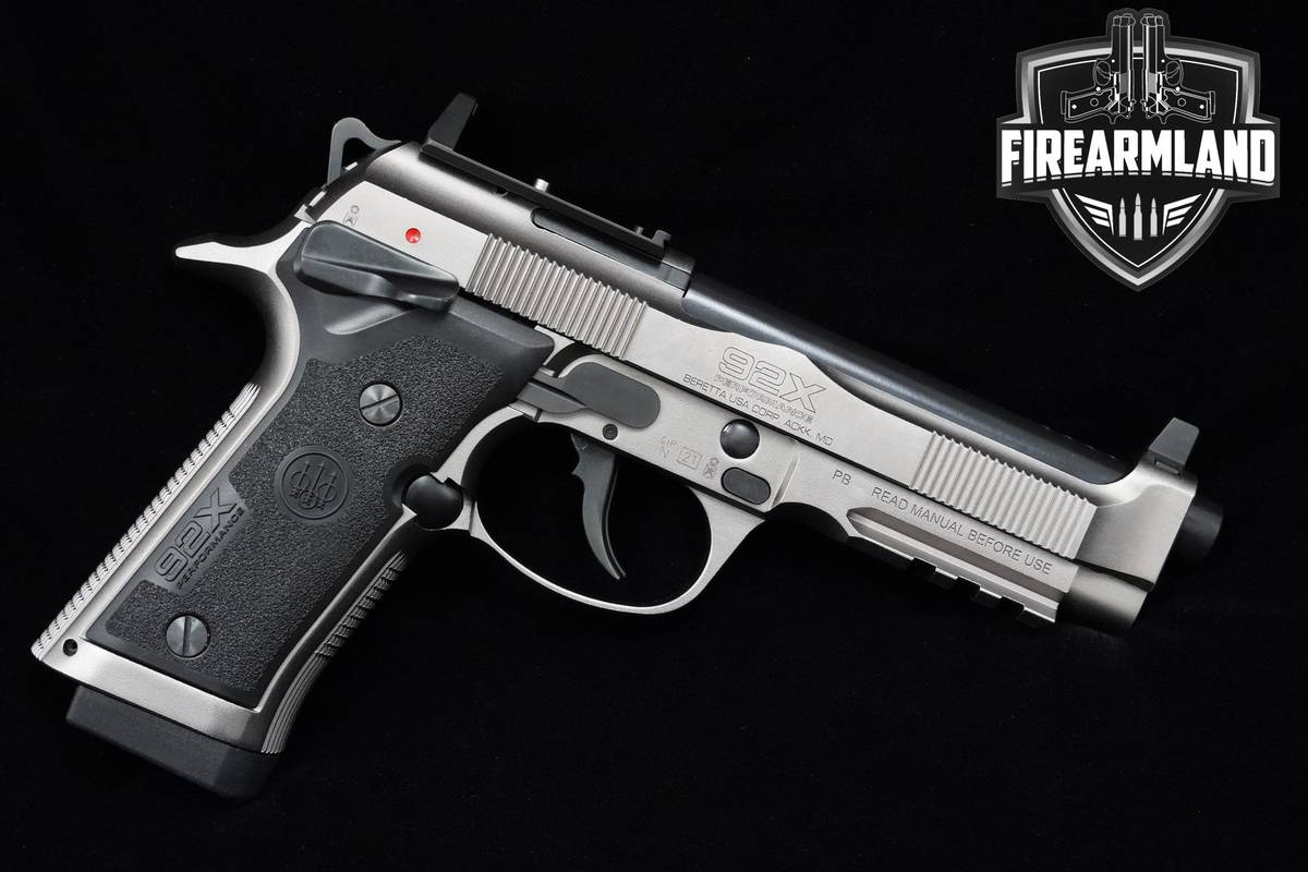 Beretta Model 92X Performance Defense Langdon Tactical 9mm 4.9" Nistan 92-X