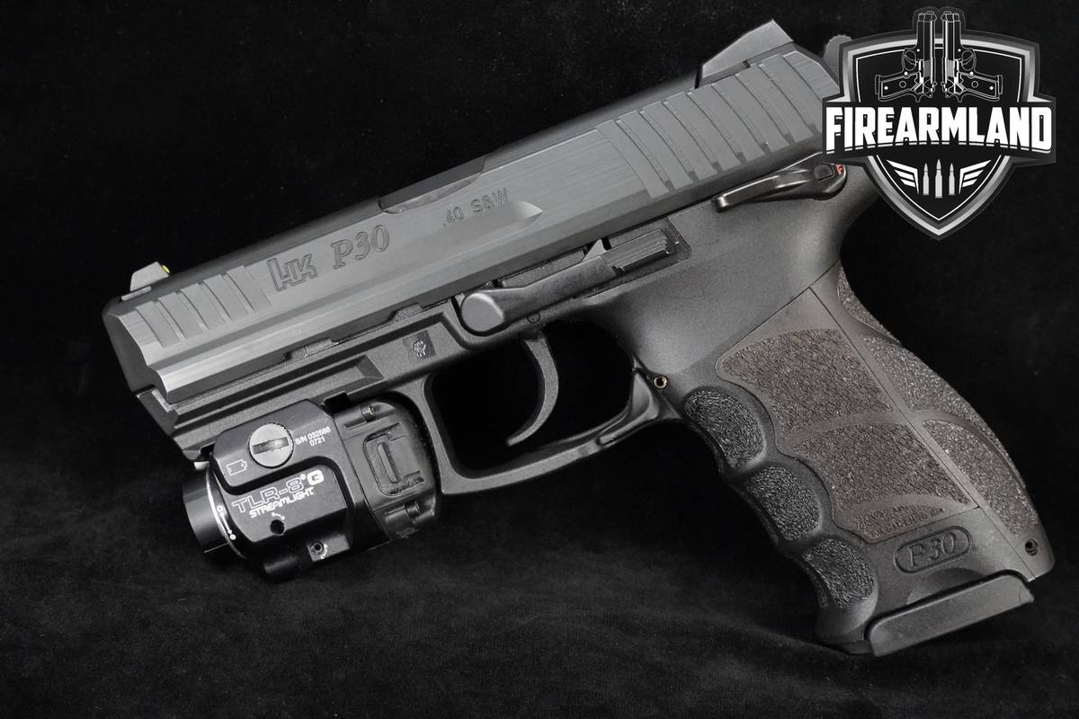 Heckler & Koch H&K-HK Model P30 40 S&W H&K P30 P-30 +2 MAGS & LIGHT/LASER