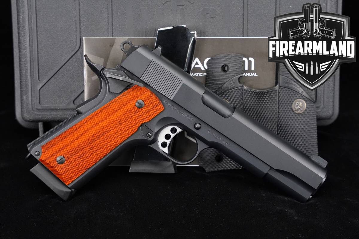 Tisas ZIG M1911 MEUSOC 45 ACP 1911 5 +2 MAGS, ORIG CASE, OG GRIPS
