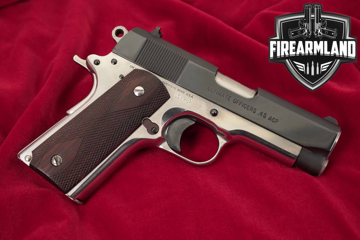 LIMITED 1989 Colt Officer's ACP Mk IV Series 80 Ultimate Lew Horton 45ACP