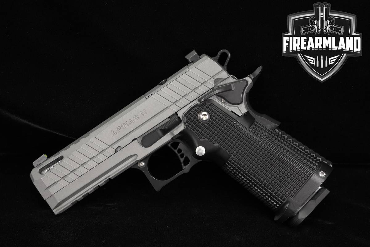 Live Free Armory Apollo 11 9mm 1911 4.15 Stainless 2011 +3 MAGS & ORIG CASE