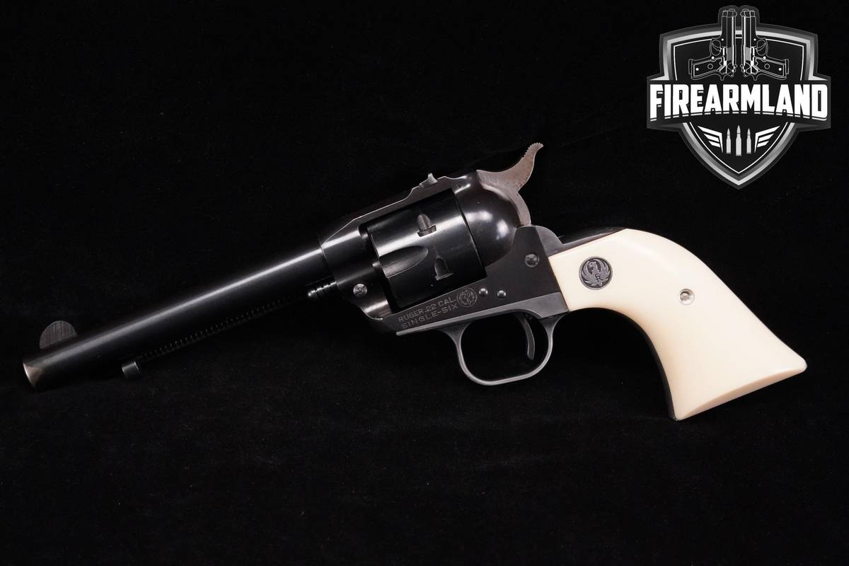 VINTAGE 1963 Ruger Single-Six Old Model Three-Screw 22 LR/22Mag 5.5" Blued