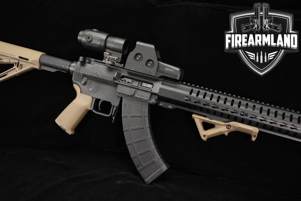 CMMG Mk47 Mutant 7.62x39 Black & Tan MK MARK 47 +EOTECH OPTICS, MAGNIFIER