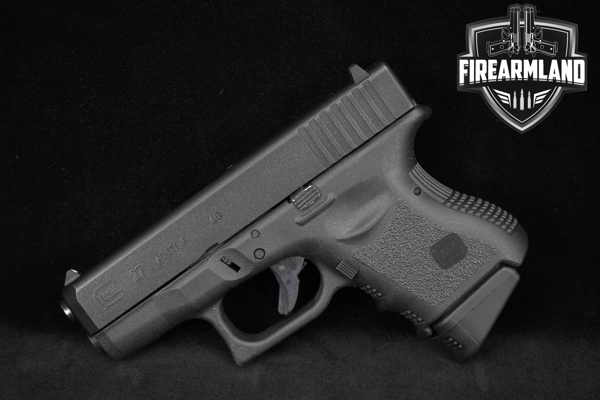 Glock 27 Gen 3 40 S&W 3.43" Sub-Compact G27 Gen3 Pistol +2 MAGS & ORIG CASE