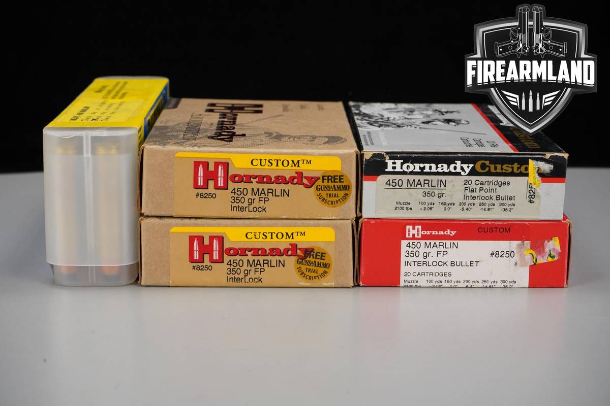 100 RDS! 450 Marlin Ammo