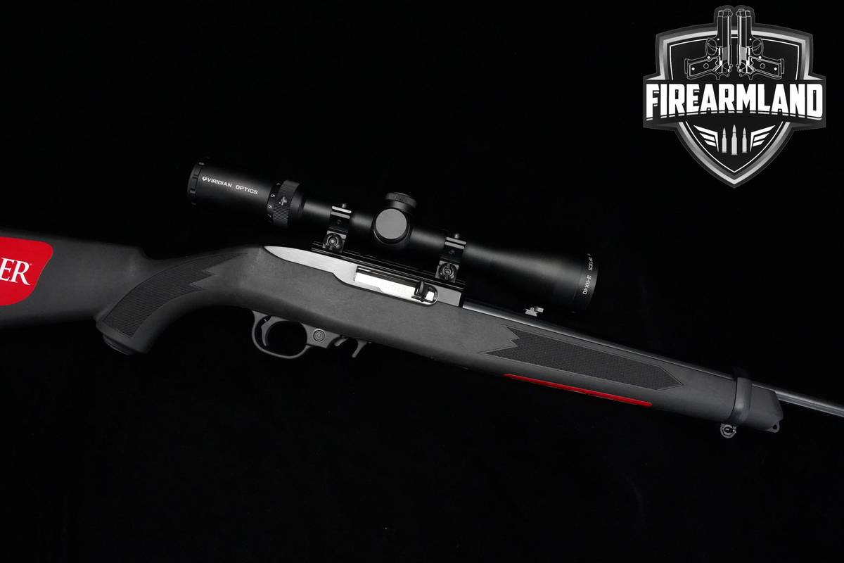 LIKE-NEW Ruger 10/22 Carbine W/ Viridian EON 3-9x40 Scope 22LR Ruger +OPTIC