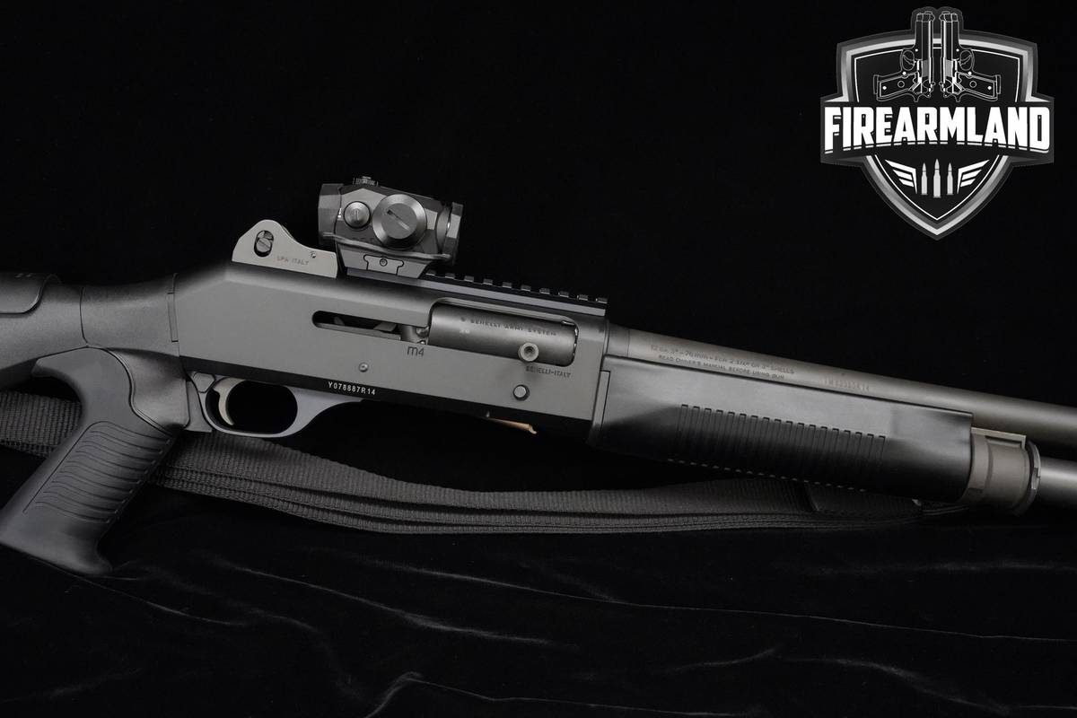 Benelli M4 12-Gauge 18.5" IC Benelli-M4 Auto Shotgun+SIG ROMEO5 & TAC LIGHT