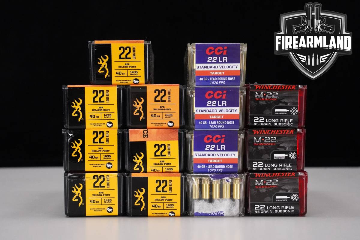 22LR Ammo 22-LR Ammunition 1400 ROUNDS