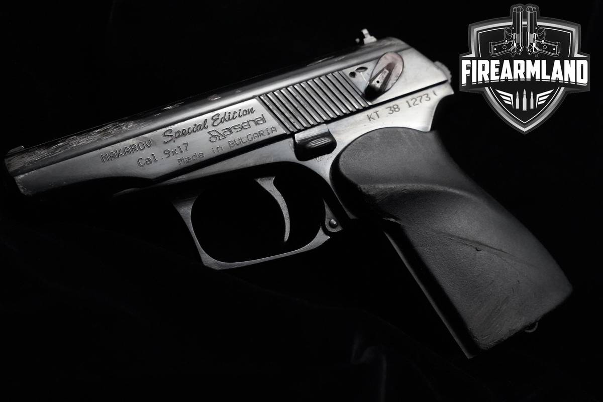Arsenal Makarov Special Edition 380 ACP 3.68" Blued Arsenal DA/SA