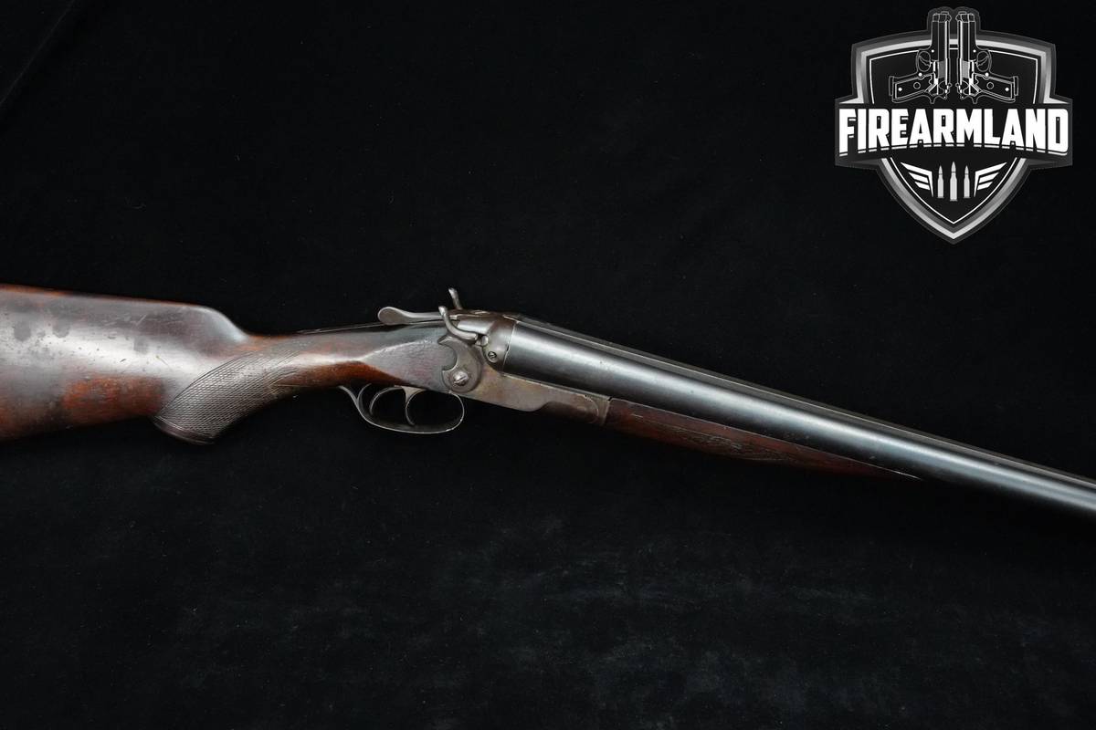 1904-1908 Syracuse Arms Co. Rabbit Ear SxS 12-Gauge 30" 2-3/4" HAMMERED