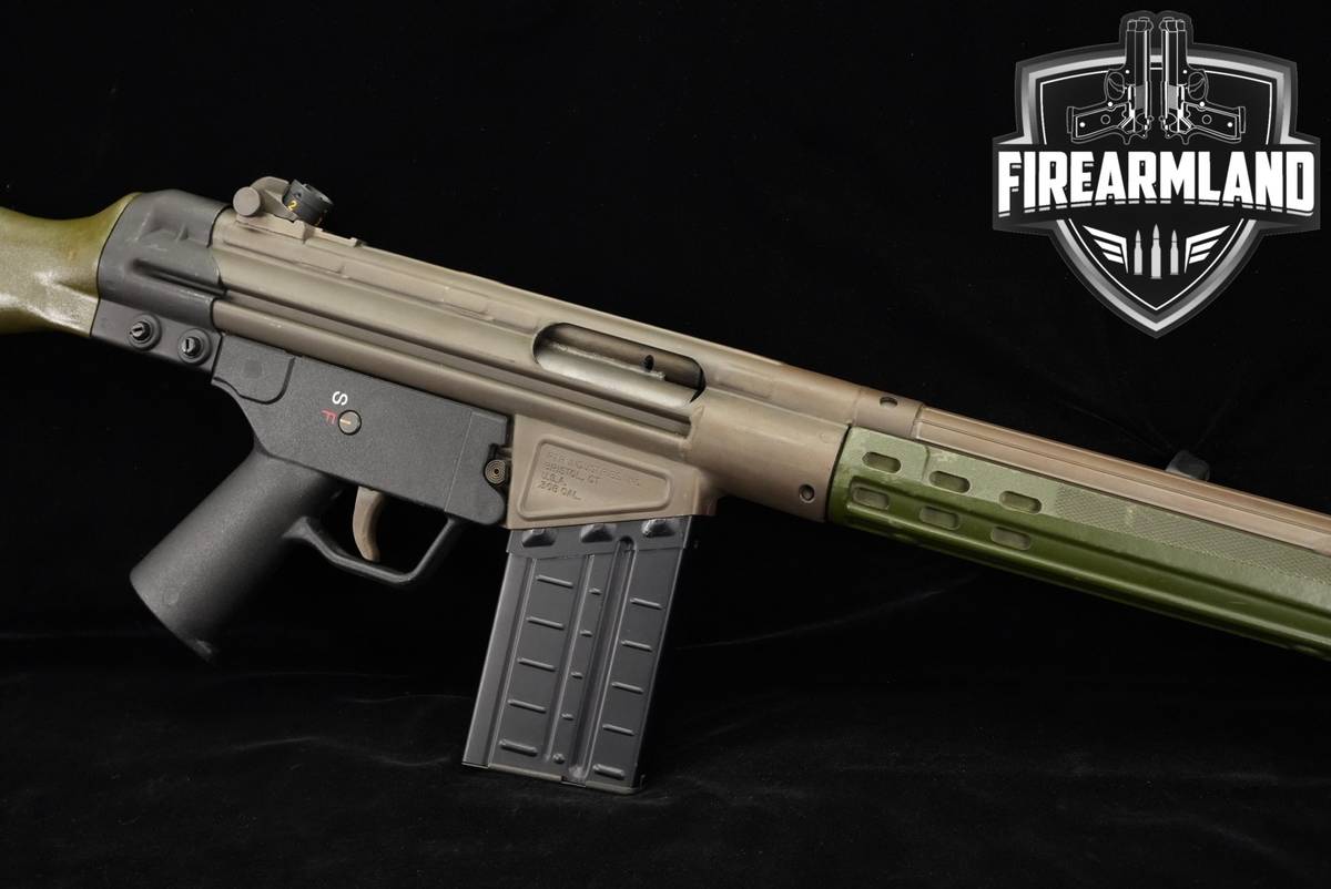PTR-91 GI 308 Winchester 18" Tan & Green PTR91 Roller-Delayed