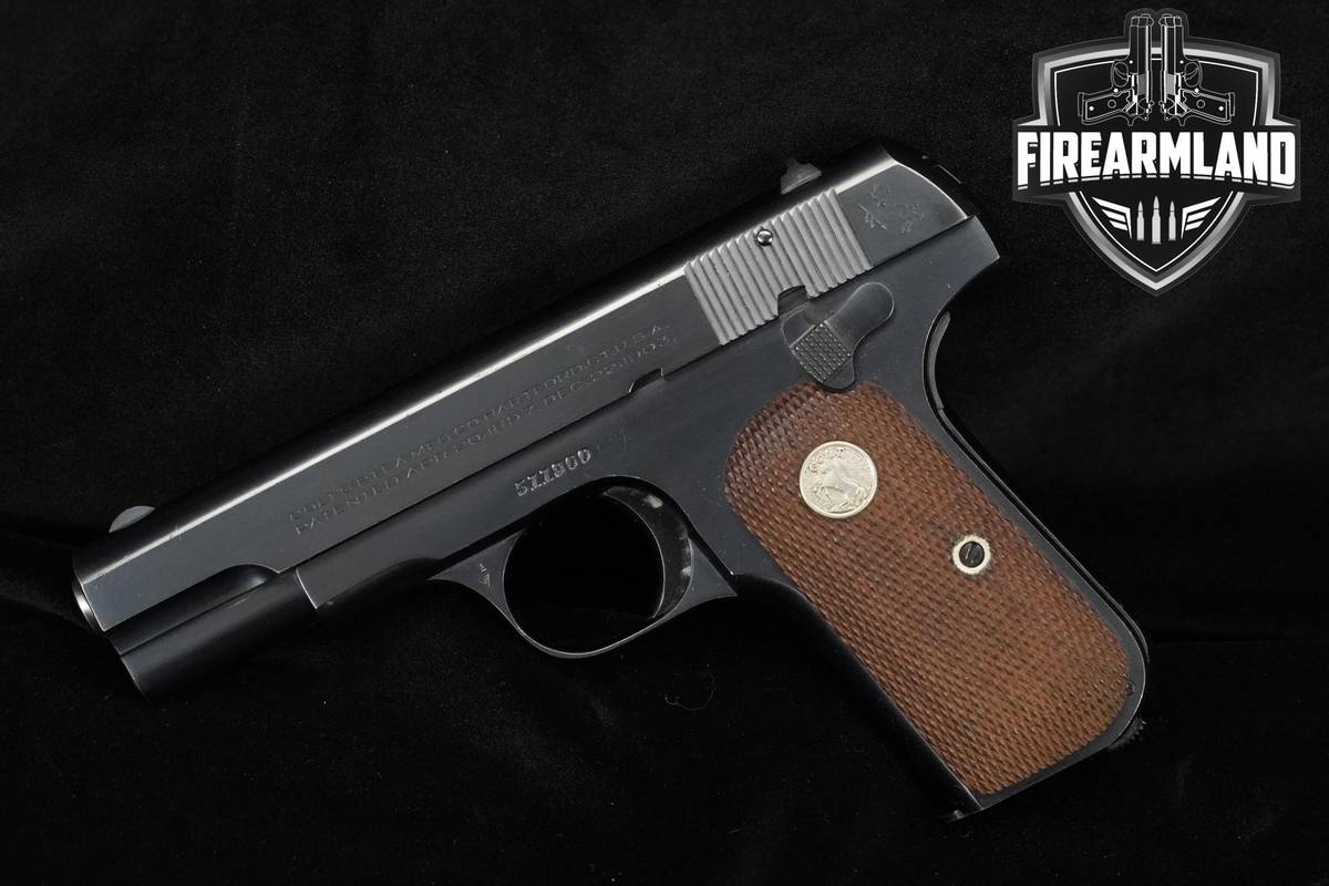 1932 Colt Model 1903 Pocket Hammerless 32 ACP 3.75" Colt 1903 M1903