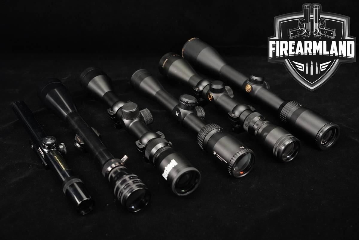 SIX SCOPE LOT 6 Pack Bushnell Redfield Vortex Simmons Riflescope Scopes