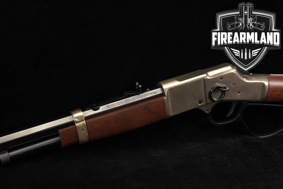 Henry Big Boy Mare's Leg 45 Colt 12.9" Polished Brass & Walnut H006CML