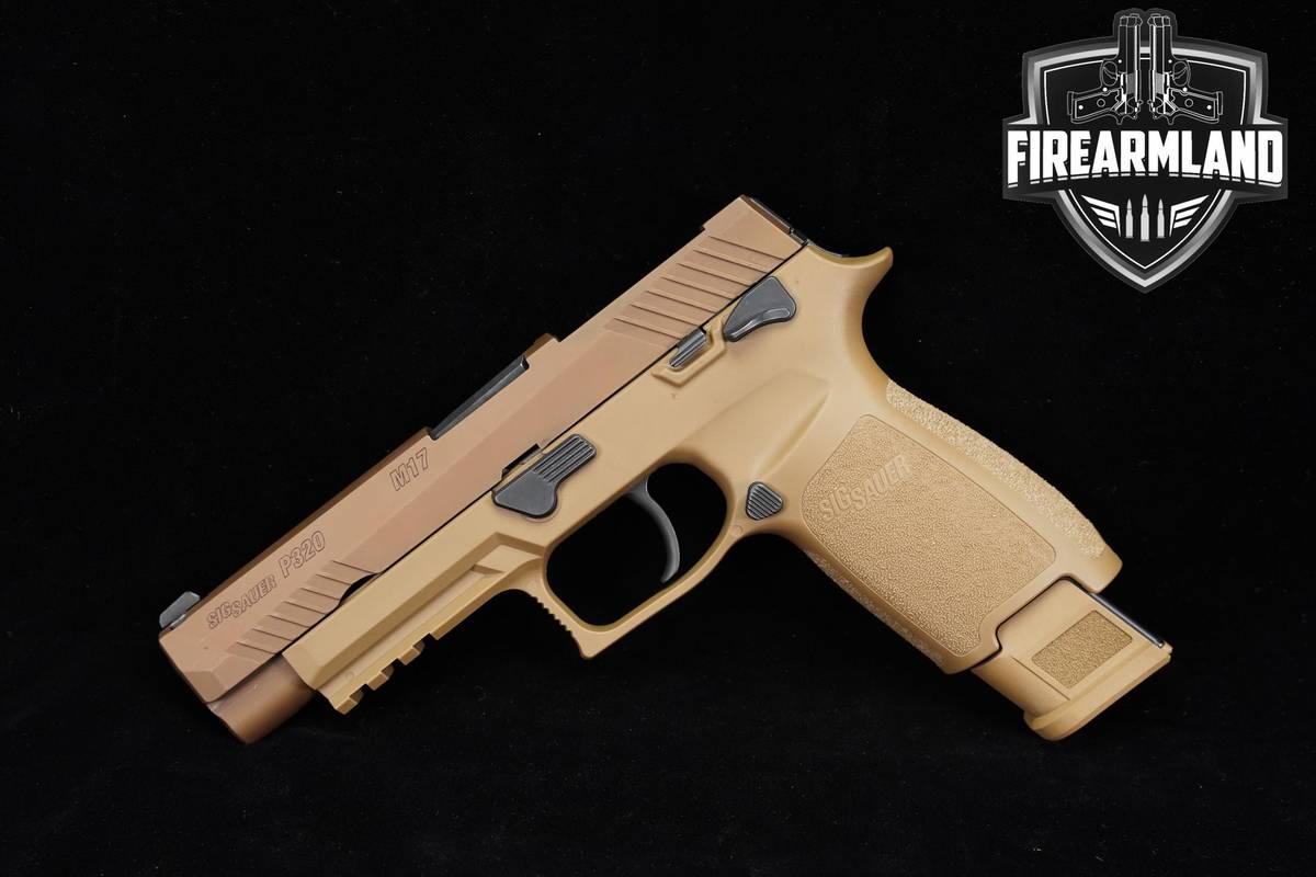 Sig Sauer P320 M17 MS Optic Ready 9mm 4.7" Coyote Tan M-17 P-320 +3 MAGS