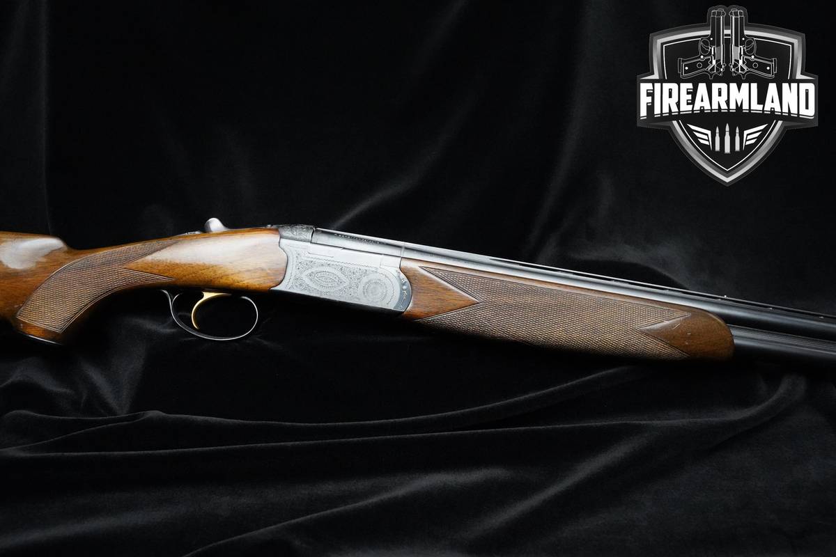 ENGRAVED 1977 Beretta BL-4 20-Gauge 26" Blued Shotgun Italy Vent Rib O/U
