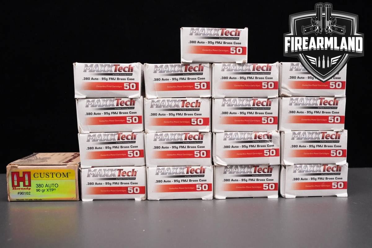 875 ROUNDS! 380 ACP Ammo 380ACP Ammunition