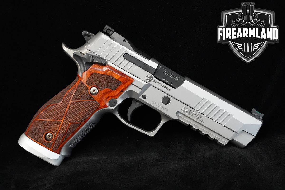 AS-NEW Sig Sauer Custom Works P226 XFIVE 9mm Sig-Sauer P226 X-Five +2 MAGS