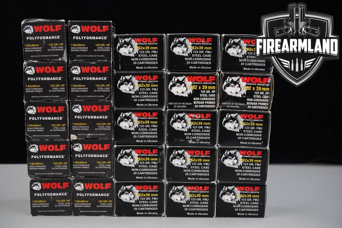 500 RDS! 7.62x39 Ammo 7.62 762