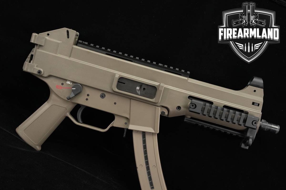 Tommy Built Tactical TMP 9-mm 8" FDE TMP9 +3 MAGS