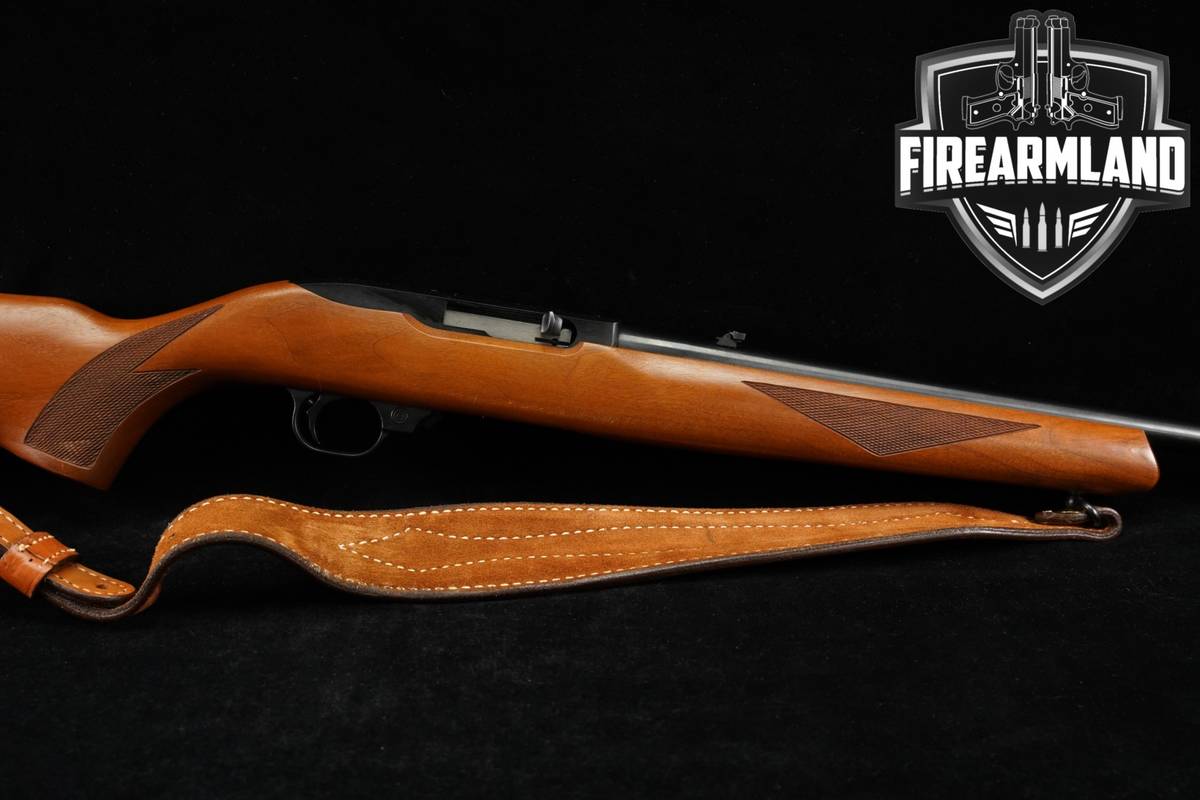 1970's Ruger 10/22 10-22 Carbine 22LR 18.5" Hardwood & Blued +OEM CASE