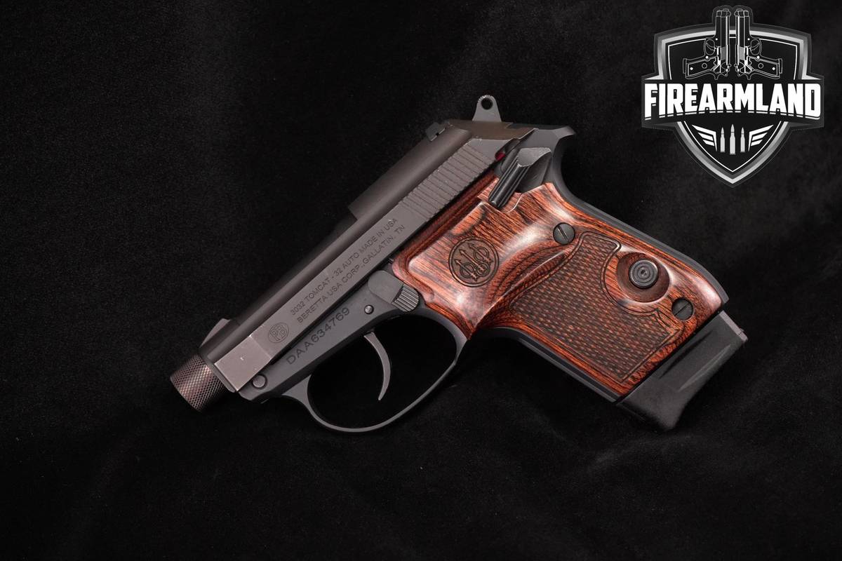 LIMITED Beretta 3032 Tomcat Covert 32 ACP 2.9" Black +2 MAGS & OG BOX