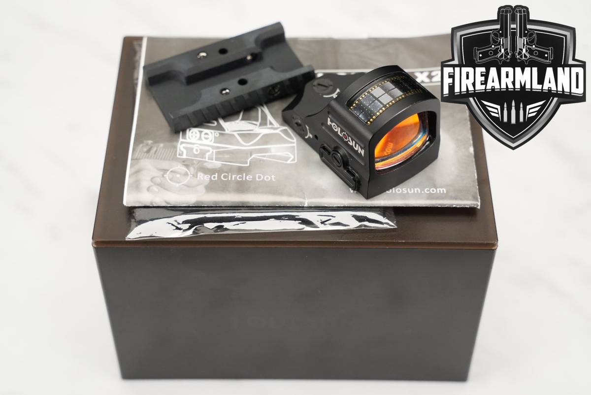 Holosun HS507C X2 2 MOA Dot & 32 Circle Red Sight HS 507C +ORIG CASE