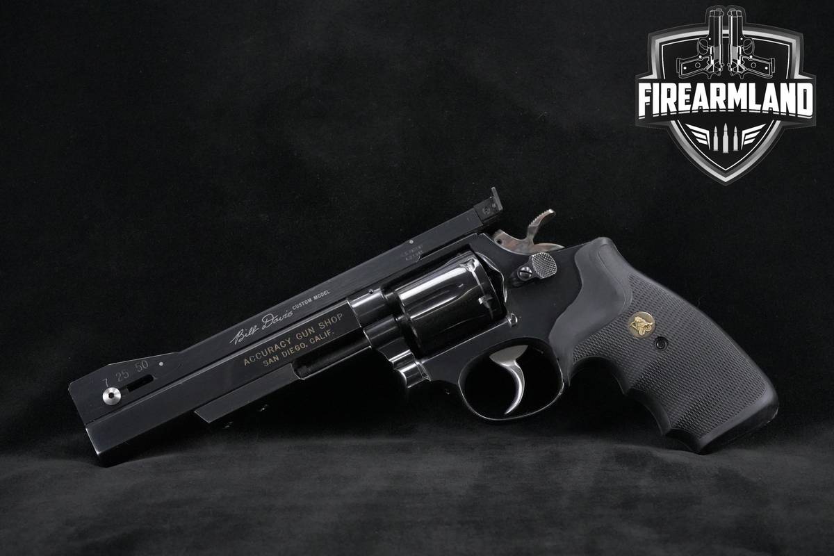 1952 Smith & Wesson K-38 Combat Masterpiece Bill Davis Custom 38-Special