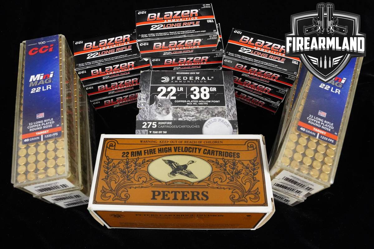 22LR Ammo 22-LR Ammo 1875 Rounds