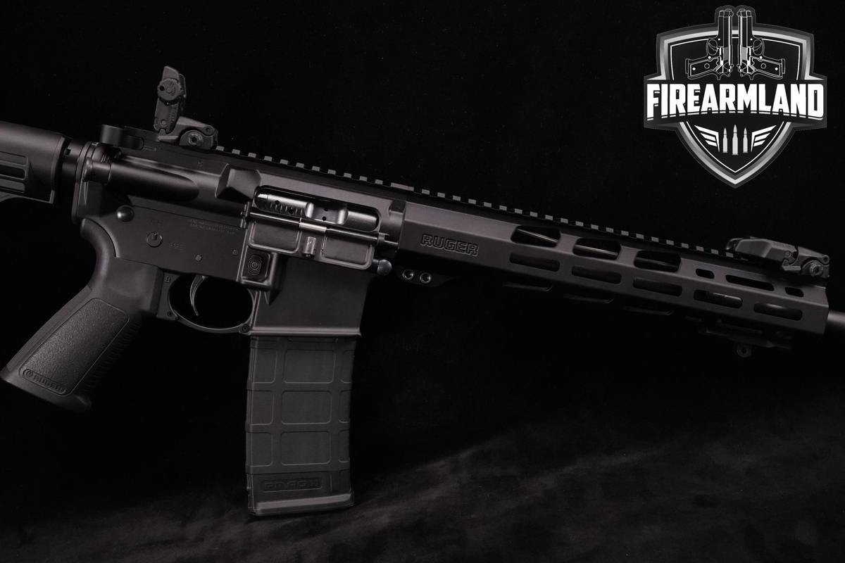 Ruger AR-556 5.56 NATO AR15 16.1" Type III Hard Coat Anodized AR556 +3 MAGS