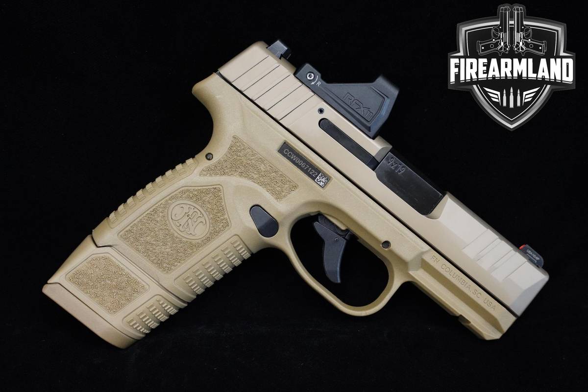 FN Herstal (FNH) FN Reflex MRD 9mm FDE FN VIRIDIAN RFX 11 4 MAGS & ORIG BOX