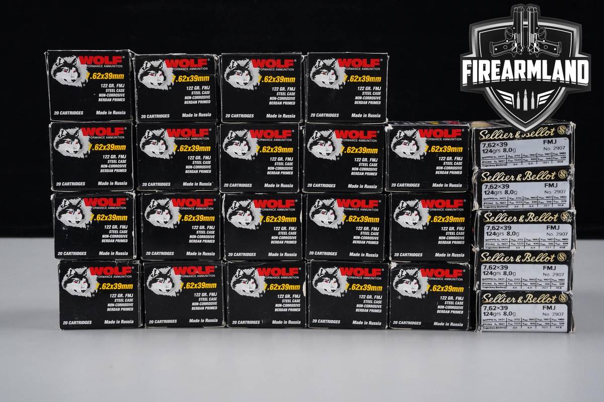 480 RDS! 7.62x39 Ammo 7.62