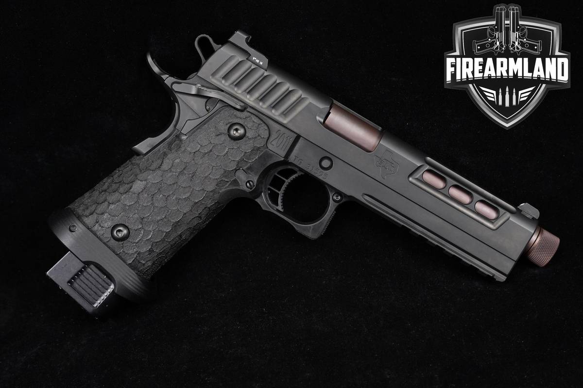 LIMITED Staccato STI DVC Tactical 9mm 1911 Threaded Black DLC 2011 +2 MAGS