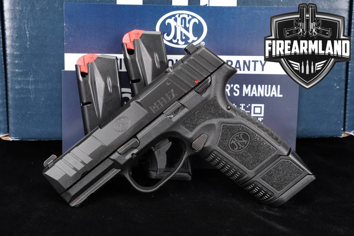 FN America Reflex MRD 9mm 3.3" Optic-Ready +3 MAGS & ORIG BOX
