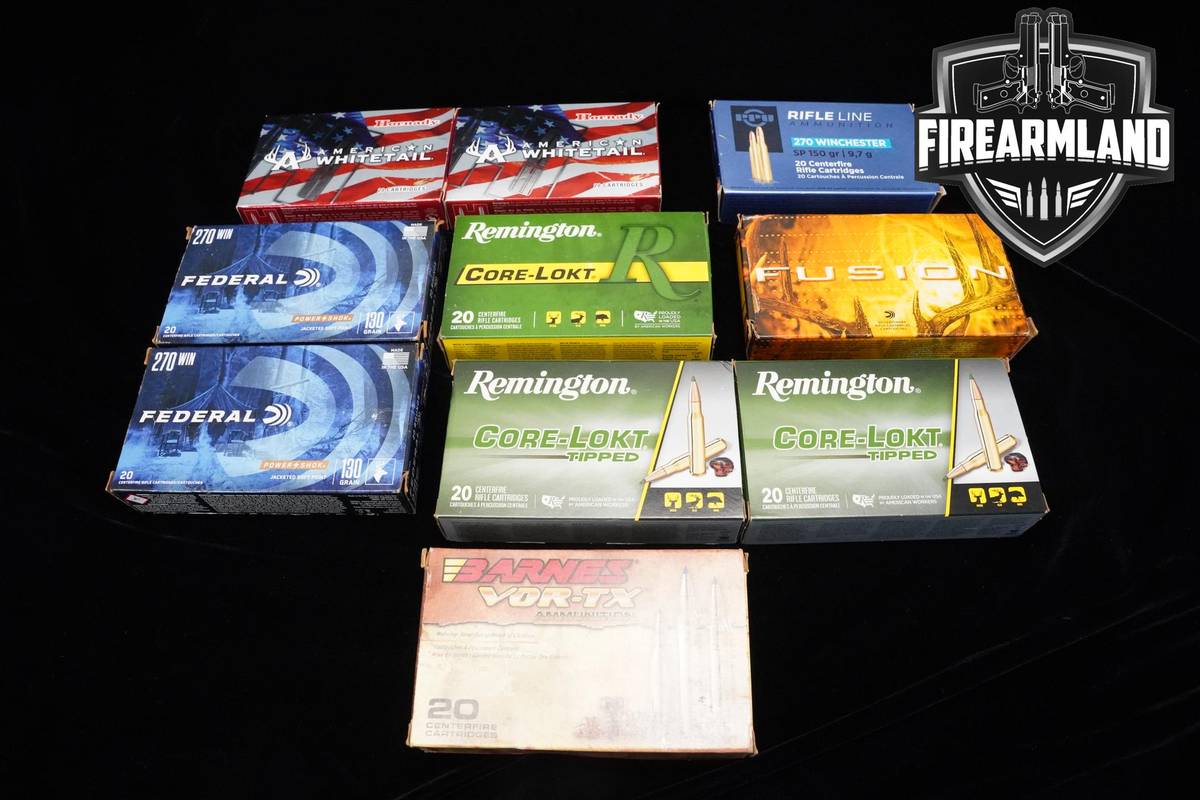 270 Win Ammo 270-Win 200 Rounds