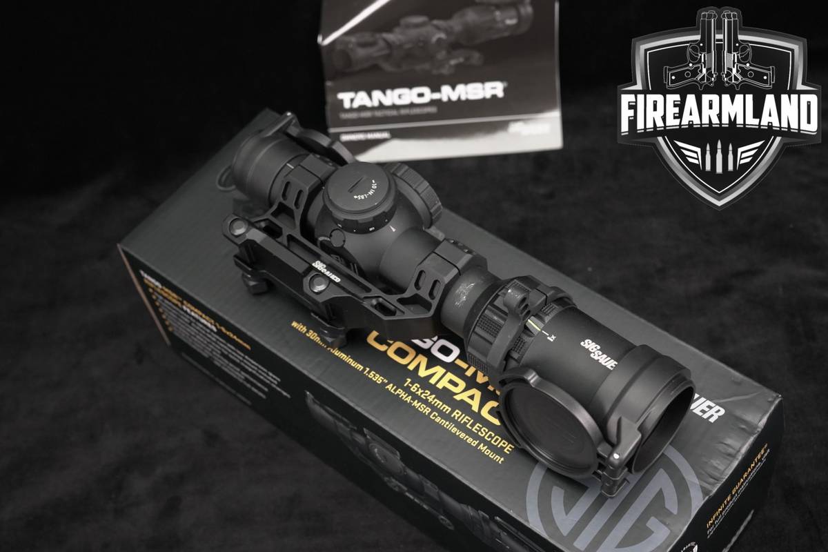 Sig Sauer TANGO-MSR Compact 1-6X24mm BDC6 Reticle SFP LPVO TMSR +ORIG BOX