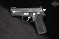 Sig Sauer P229 Equinox; Custom Shop .40 S&W Two-Tone Black & Stainless in Excellent Condition Image 3
