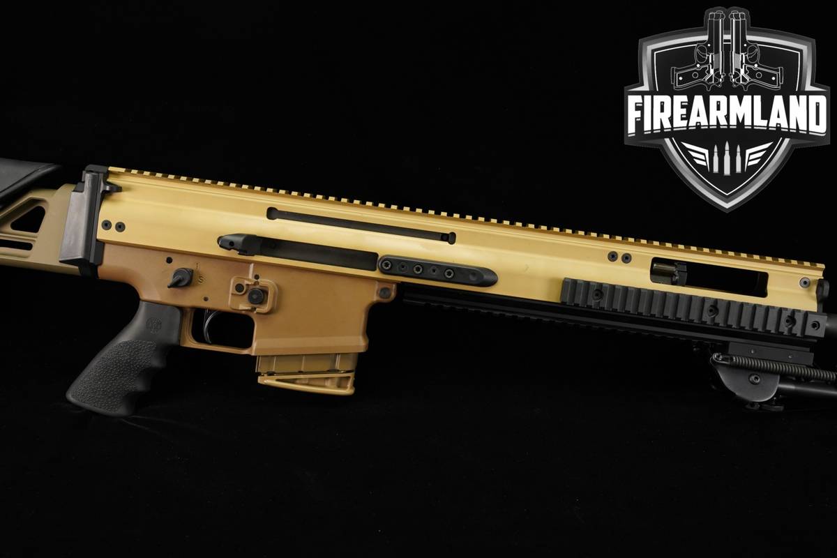 FN SCAR 20S 7.62 NATO 20-S FDE GEISSELE TRIGGER +BIPOD