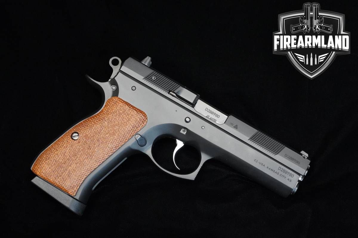 DISCONTINUED CZ 97 B 45-ACP 4.65" CZ 97B +2 MAGS & ORIG CASE