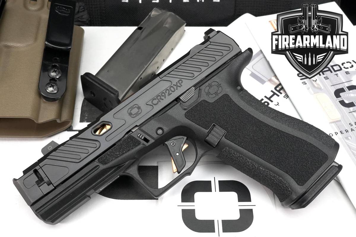 Shadow Systems CR920XP Elite Compensated 9mm 3.75" +2 MAGS & ORIG CASE