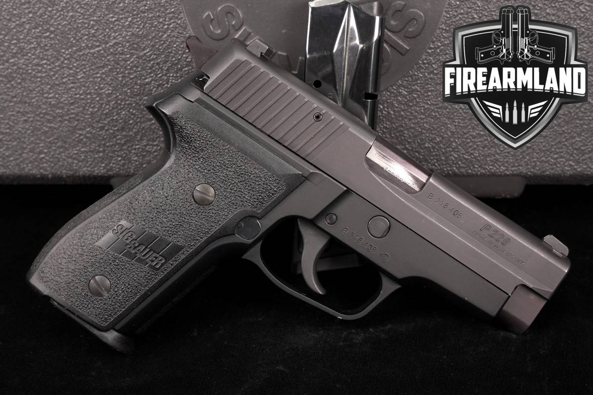 1994 Sig Sauer P228 WEST GERMAN 9mm 3.9" P-228 M11 +2 MAGS