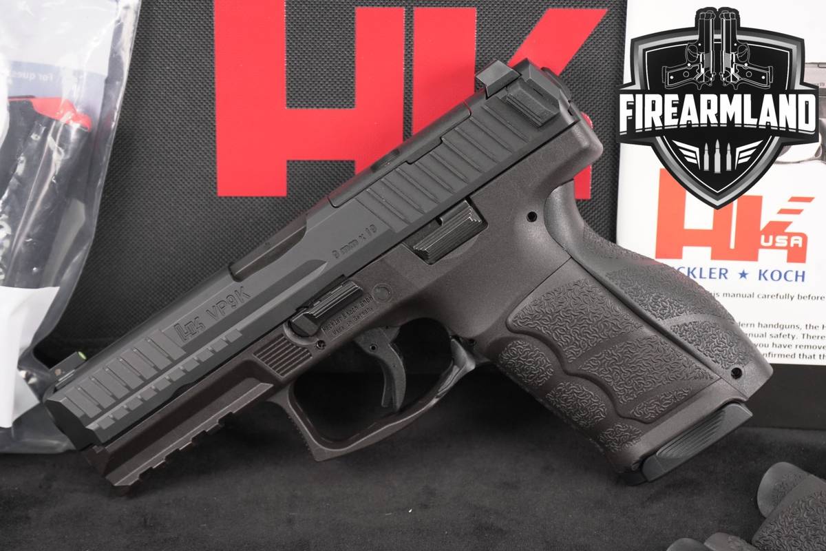 Heckler & Koch VP9K A1 9mm Optics-Ready 4.1" H&K VP 9 9K +2 MAGS & ORIG BOX