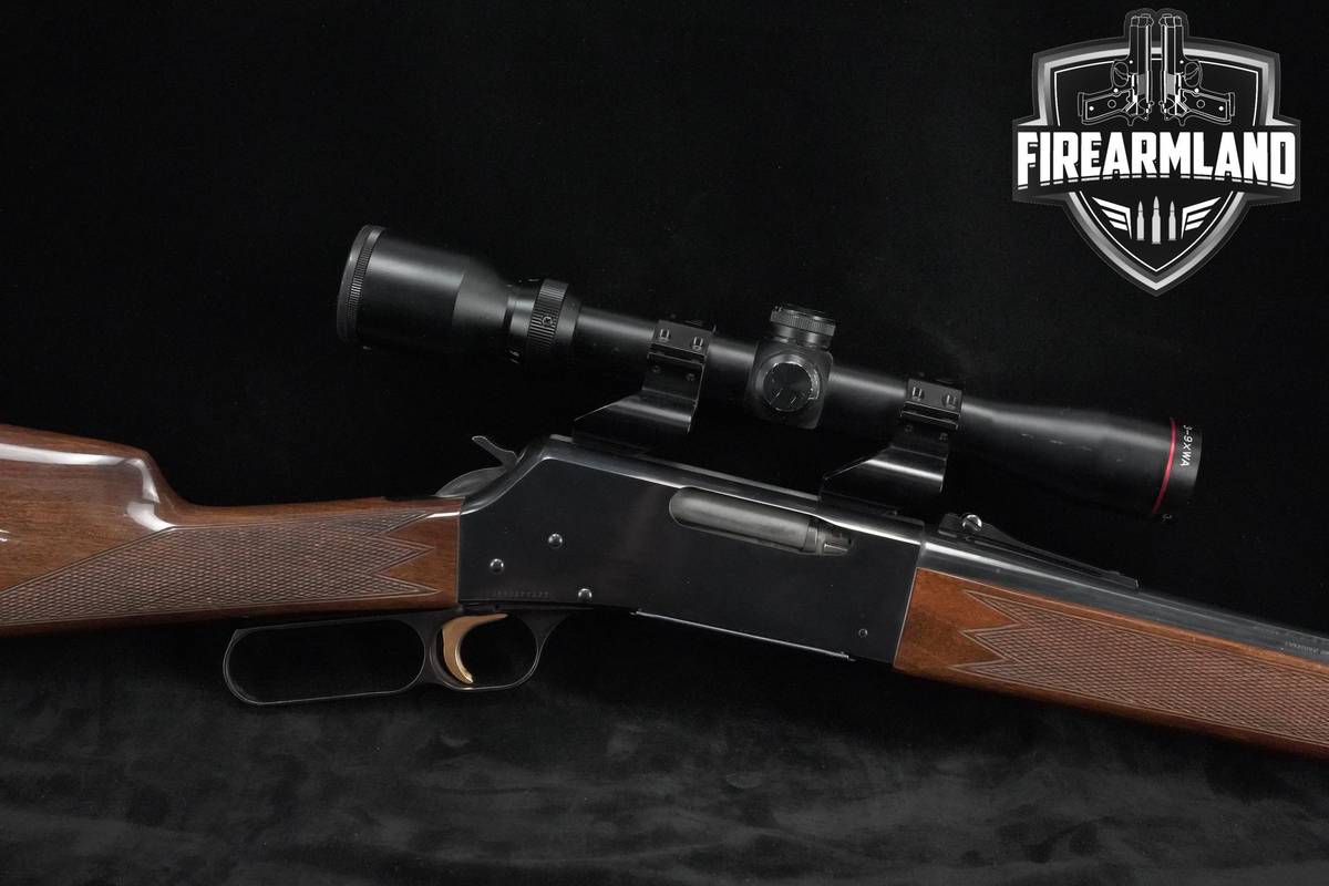 1982 Browning BLR Model 81 308 Win 20" Blued Browning-BLR +OPTIC
